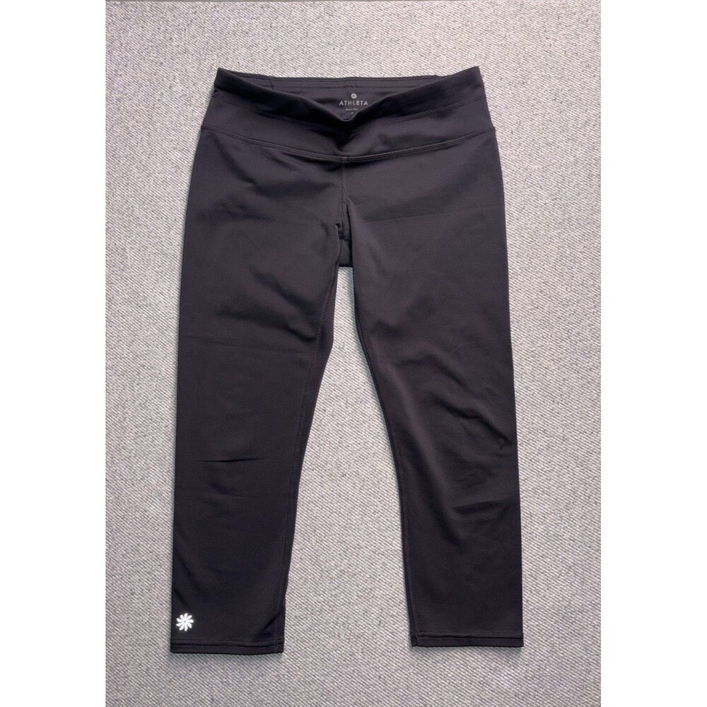 Athleta Be Free Knicker Women’s Cropped Leggings - Black - Size S